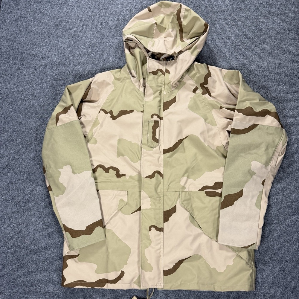US Military ECWCS Parka Cold Weather Desert Camoflauge Mens Medium Tennessee App